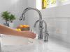 DELTA Cassidy Single Handle Pull-Down Kitchen Faucet — Lumicoat® Arctic Stainless