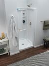 DELTA Woodhurst Shower Trim — Stainless