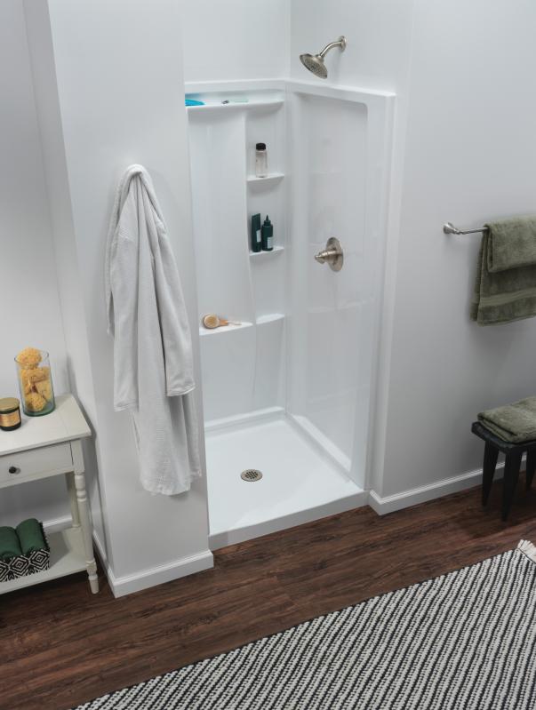 DELTA Woodhurst Shower Trim — Stainless