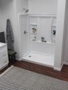DELTA Woodhurst Shower Trim — Stainless