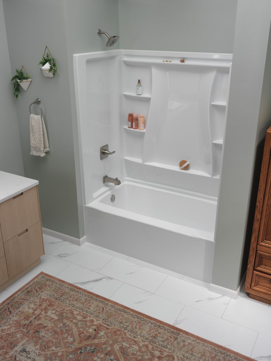 DELTA Ashlyn Monitor 14 Series Tub & Shower Trim — Stainless
