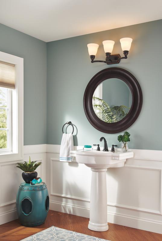 DELTA Lahara Towel Ring — Venetian Bronze