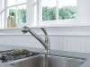 DELTA Foundations Single Handle Pull-Out Kitchen Faucet — Stainless