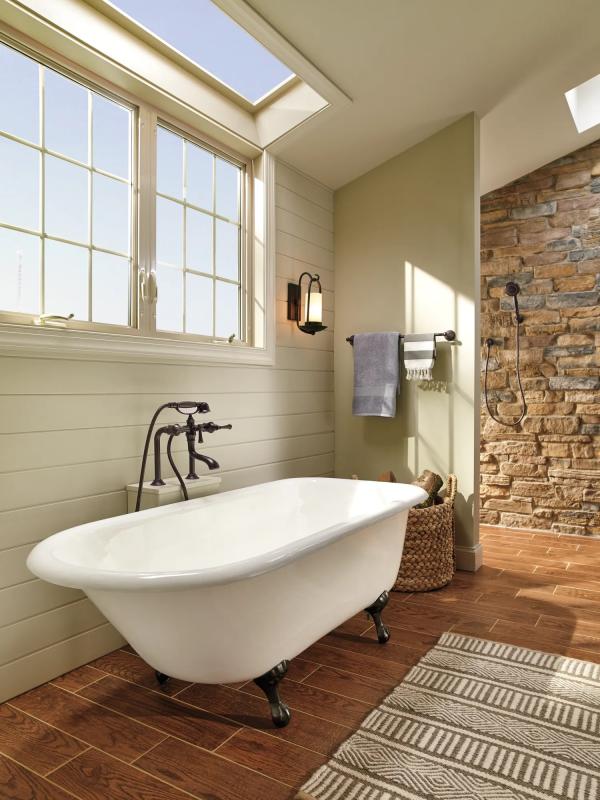 BRIZO Traditional Two-Handle Freestanding Tub Filler Body Assembly Trim - Less Handles — Venetian Bronze