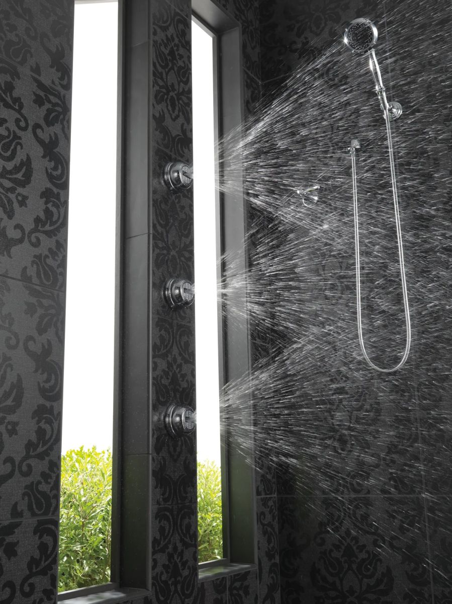 BRIZO Baliza Multifunction Wall Mount Handshower — Chrome