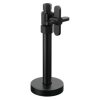 BRIZO Odin Straight Supply Stop Valve with Cross Handle — Matte Black