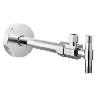 BRIZO Litze Angled Supply Stop Valve with Lever Handle — Chrome