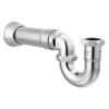 BRIZO 17-Gauge P-Trap with Flange — Chrome