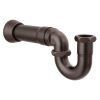 BRIZO 17-Gauge P-Trap with Flange — Venetian Bronze