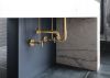 BRIZO Litze Angled Supply Stop Valve with Lever Handle — Luxe Gold