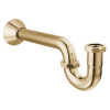 BRIZO 20-Gauge P-Trap with Flange — Polished Gold