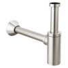 BRIZO Bottle Trap with Flange — Brushed Nickel