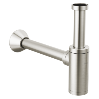 BRIZO Bottle Trap with Flange — Brushed Nickel