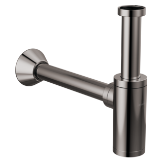BRIZO Bottle Trap with Flange — Brilliance Black Onyx