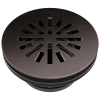 BRIZO 4" Prefab Round Shower Drain — Venetian Bronze