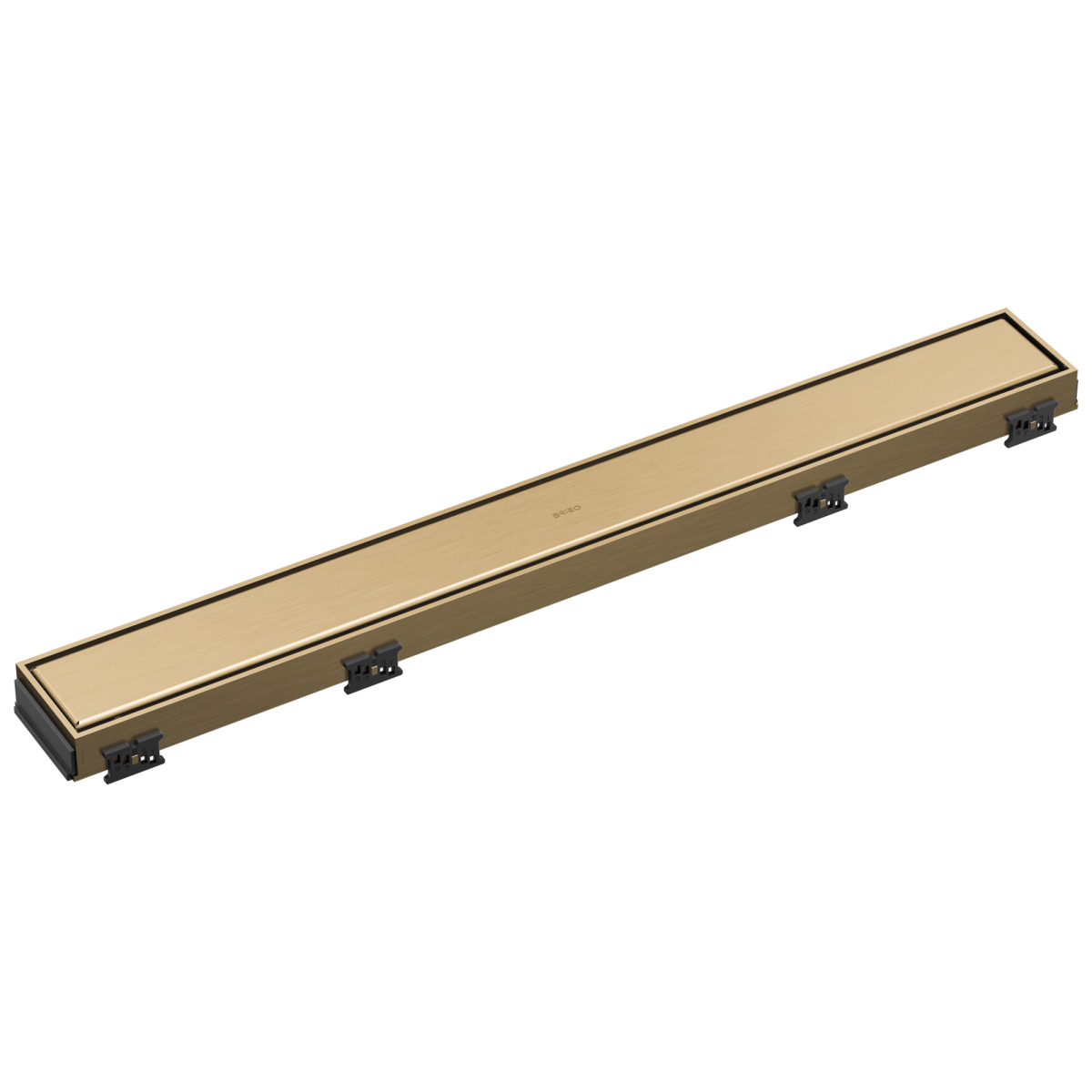 BRIZO 24" Reversible Linear Shower Drain — Luxe Gold