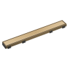 BRIZO 24" Reversible Linear Shower Drain — Luxe Gold
