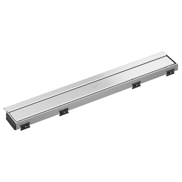 BRIZO 24" Reversible Linear Shower Drain — Chrome