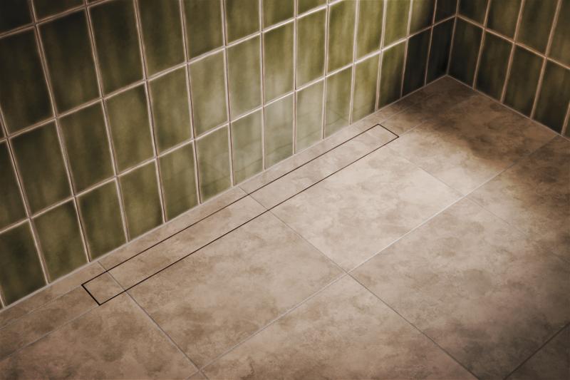 BRIZO 24" Seamless Linear Shower Drain — Not Applicable