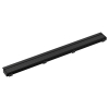 BRIZO 36" Linear Shower Drain Wall Edge — Matte Black