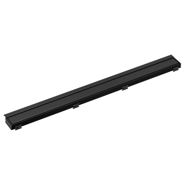 BRIZO 36" Reversible Linear Shower Drain Trim — Matte Black