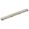 BRIZO 36" Linear Shower Drain Wall Trim — Brushed Nickel