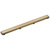 BRIZO 36" Reversible Linear Shower Drain — Luxe Gold