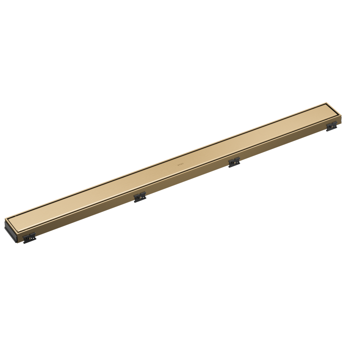 BRIZO 36" Reversible Linear Shower Drain — Luxe Gold