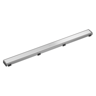BRIZO 36" Reversible Linear Shower Drain — Chrome
