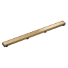 BRIZO 36" Reversible Linear Shower Drain — Polished Gold