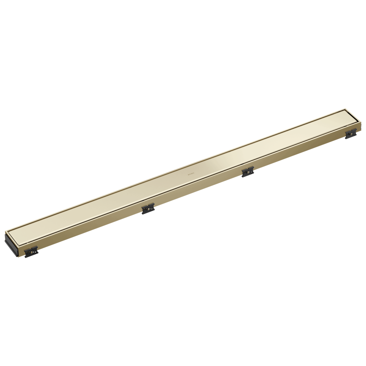 BRIZO 36" Reversible Linear Shower Drain — Polished Nickel