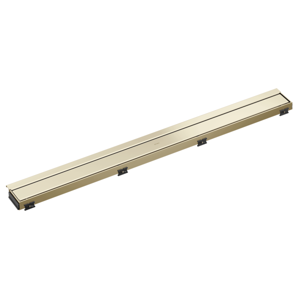 BRIZO 36" Linear Shower Drain Wall Trim — Polished Nickel
