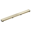 BRIZO 36" Reversible Linear Shower Drain — Polished Nickel