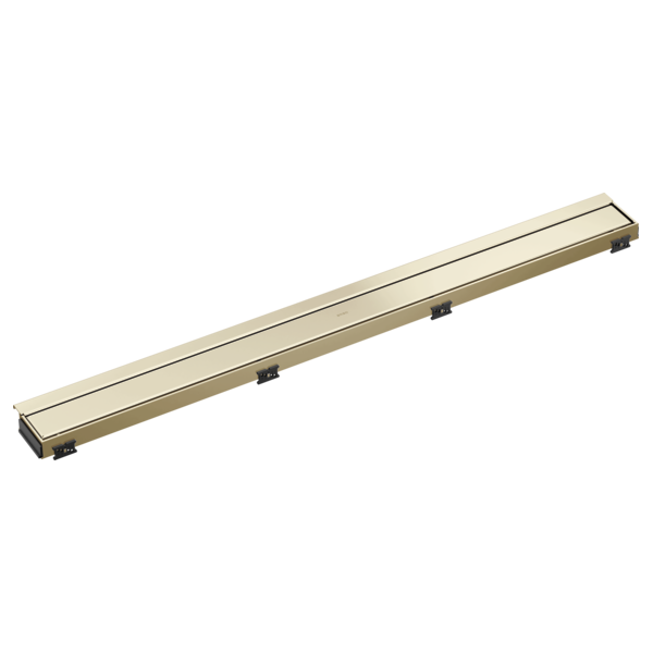 BRIZO 36" Reversible Linear Shower Drain — Polished Nickel