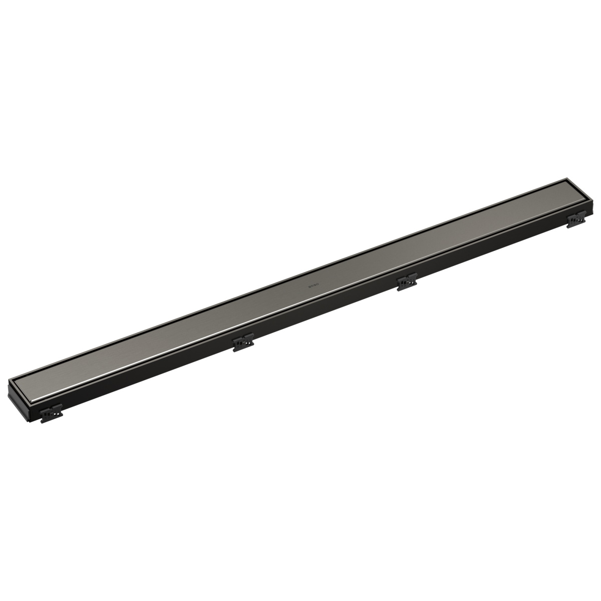 BRIZO 36" Reversible Linear Shower Drain — Luxe Steel