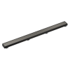 BRIZO 36" Reversible Linear Shower Drain — Luxe Steel