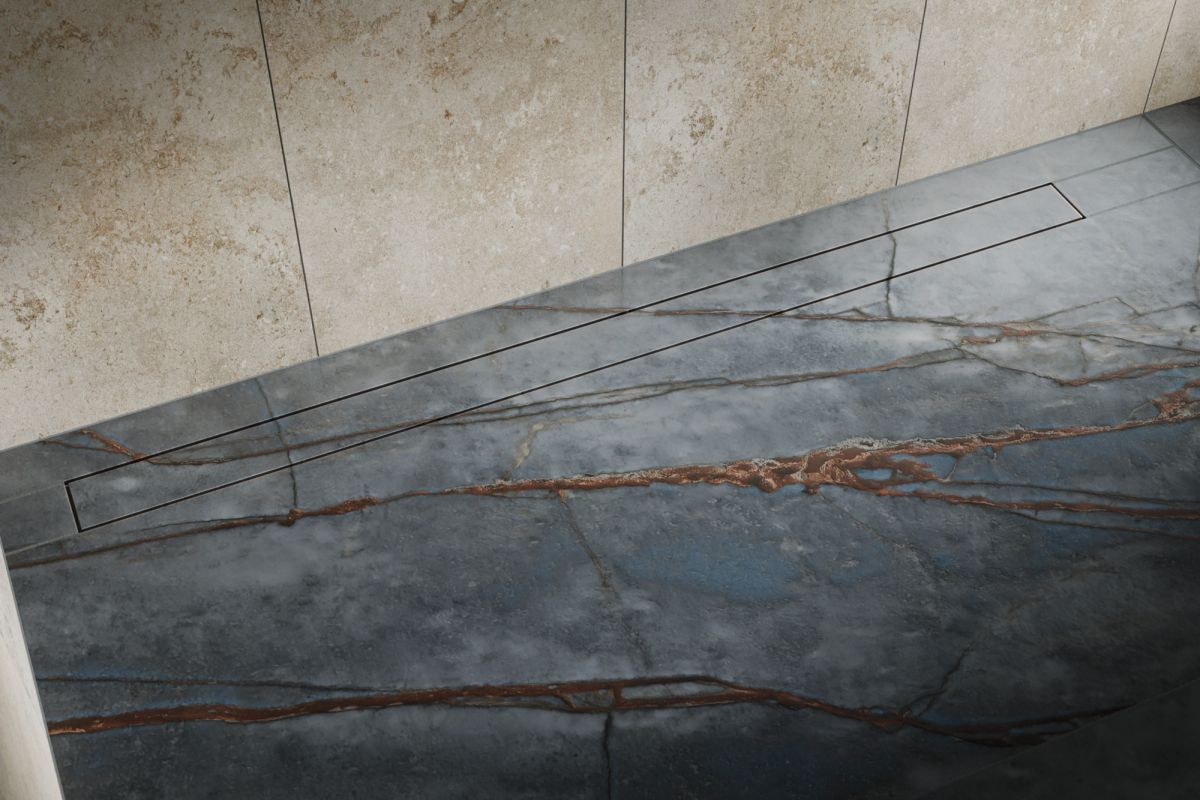 BRIZO 36" Seamless Linear Shower Drain — Not Applicable
