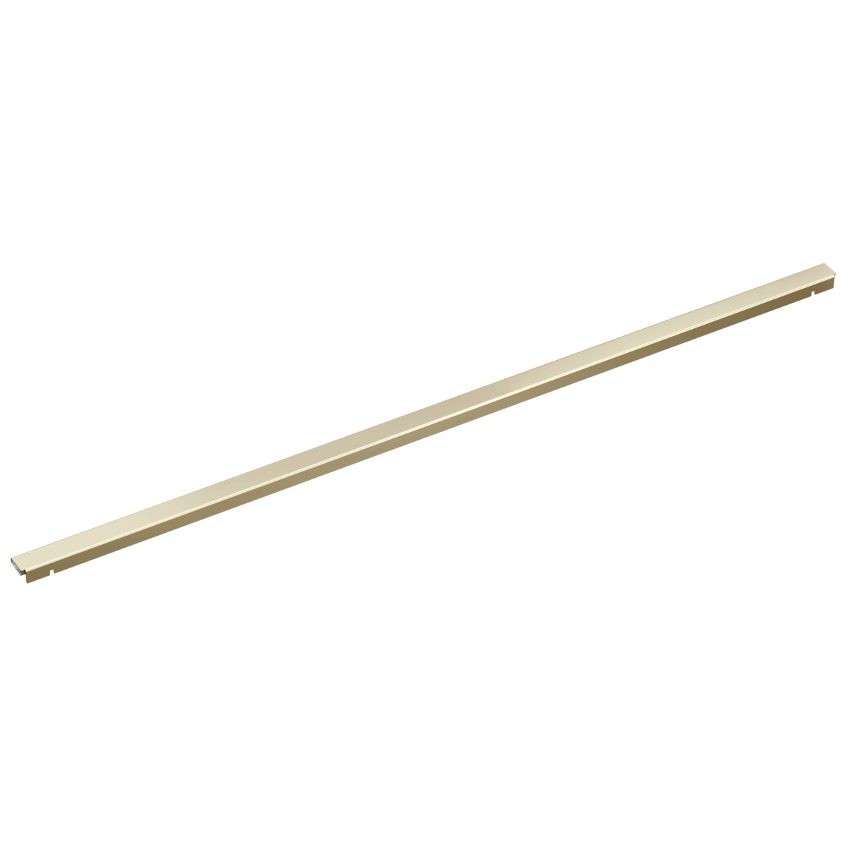 BRIZO 36" Linear Shower Drain Wall Trim — Polished Nickel
