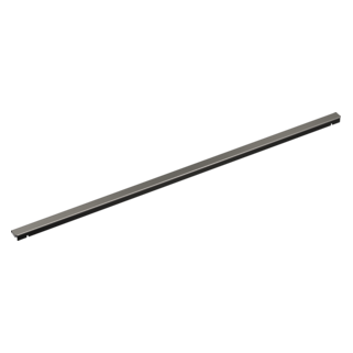 BRIZO 36" Linear Shower Drain Wall Trim — Luxe Steel