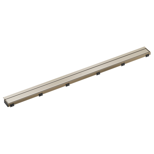 BRIZO 48" Linear Shower Drain Wall Trim — Brushed Nickel