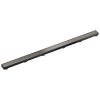 BRIZO 48" Reversible Linear Shower Drain — Brilliance Black Onyx