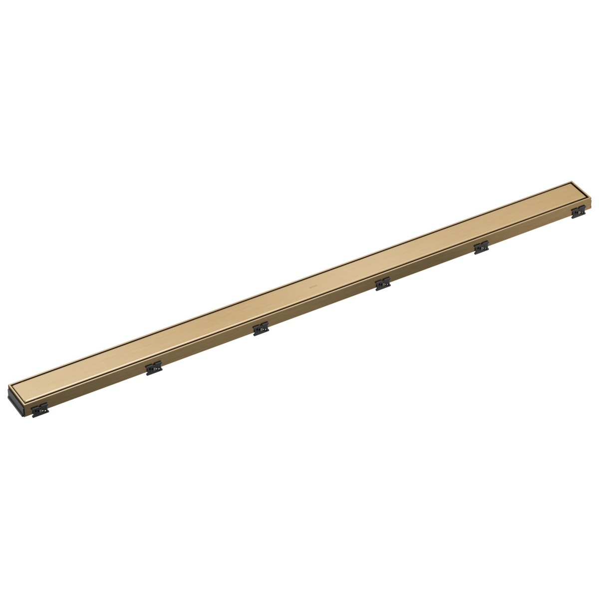 BRIZO 48" Reversible Linear Shower Drain — Luxe Gold