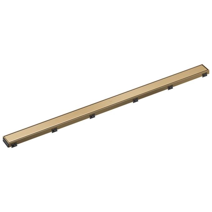 BRIZO 48" Reversible Linear Shower Drain — Luxe Gold