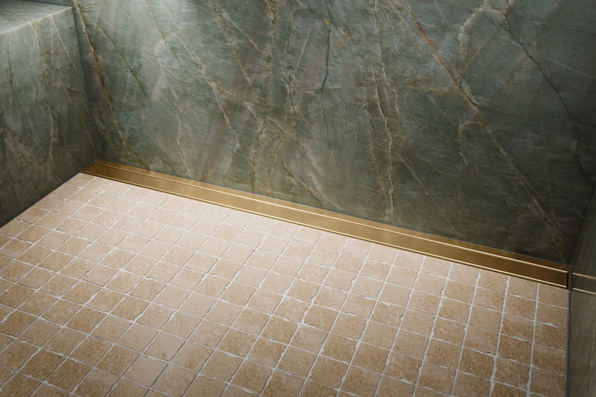 BRIZO 48" Linear Shower Drain Rough — Not Applicable
