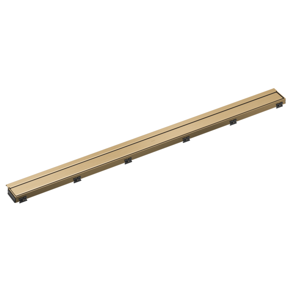 BRIZO 48" Linear Shower Drain Wall Trim — Luxe Gold