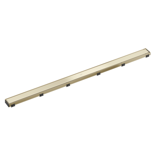 BRIZO 48" Reversible Linear Shower Drain — Polished Nickel