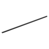 BRIZO 48" Linear Shower Drain Wall Edge — Matte Black