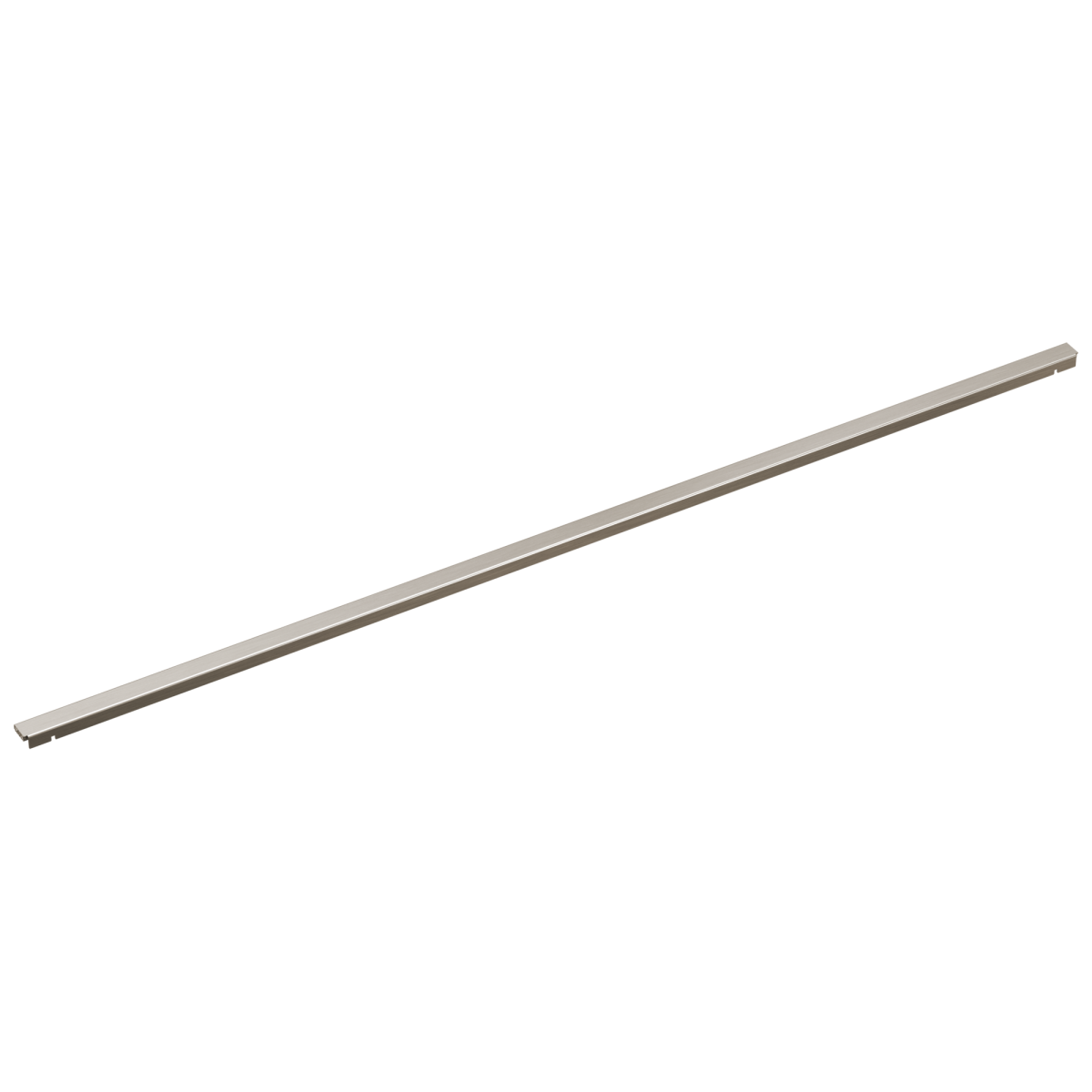 BRIZO 48" Linear Shower Drain Wall Trim — Luxe Nickel