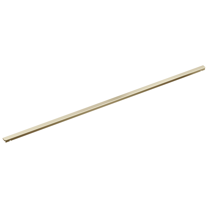 BRIZO 48" Linear Shower Drain Wall Trim — Polished Nickel