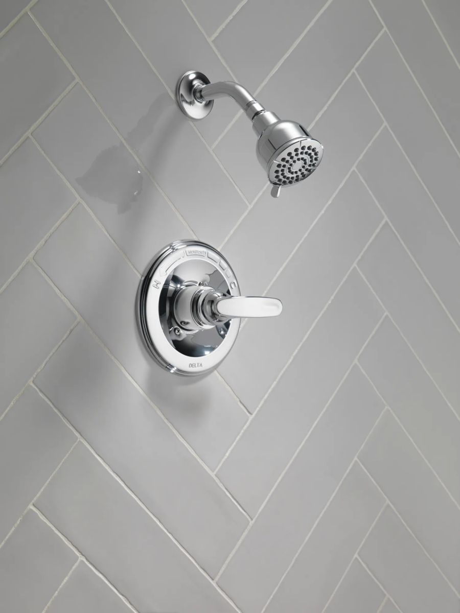DELTA Foundations Monitor 13 Series Shower Trim — Chrome
